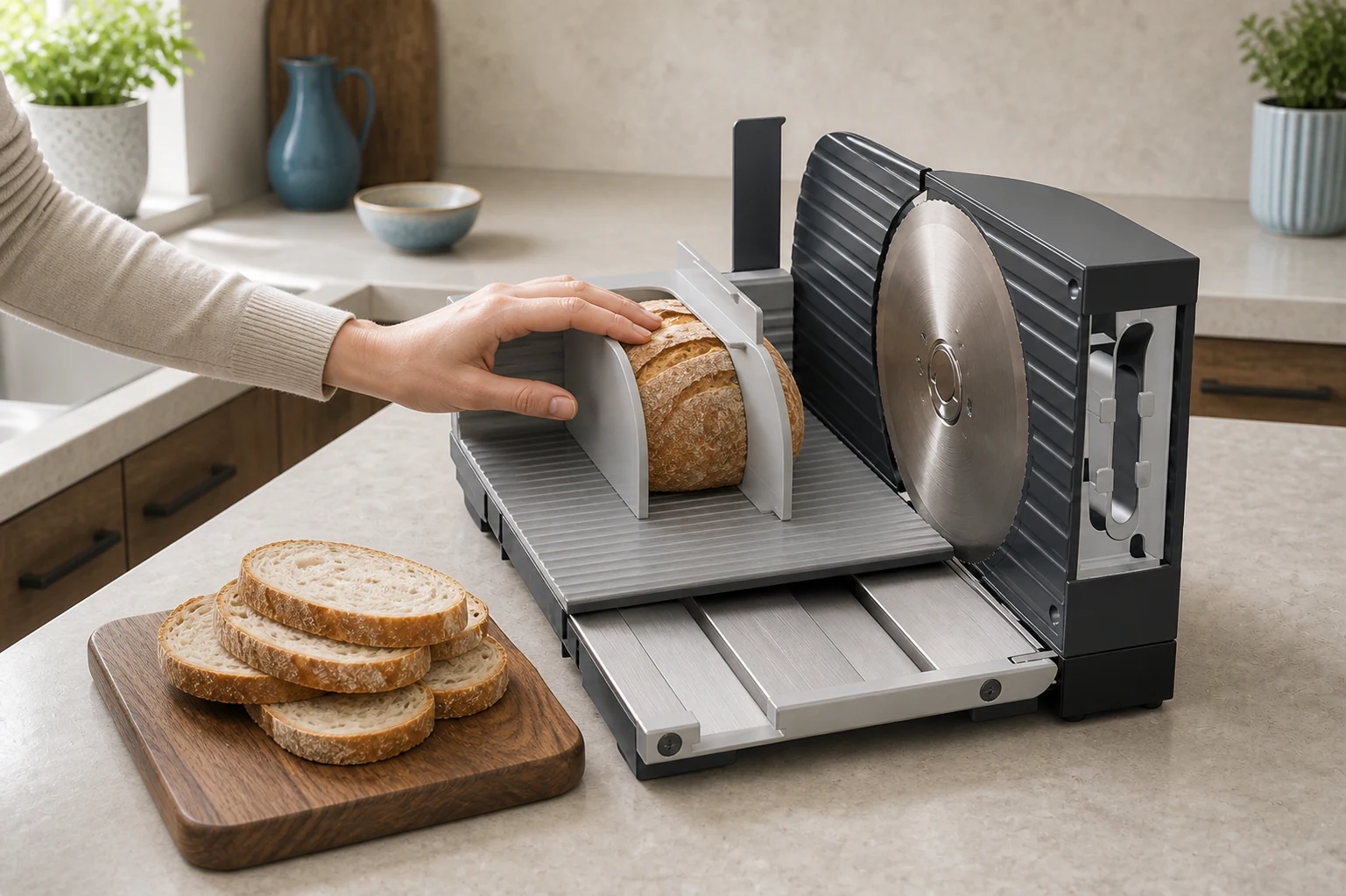 PACE SLICE 01 in everyday slicing use